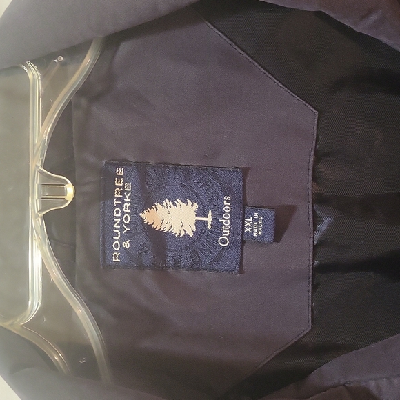 Pre-owned Men's Dark Blue Roundtree and Yorke Jacket - Picture 3 of 11